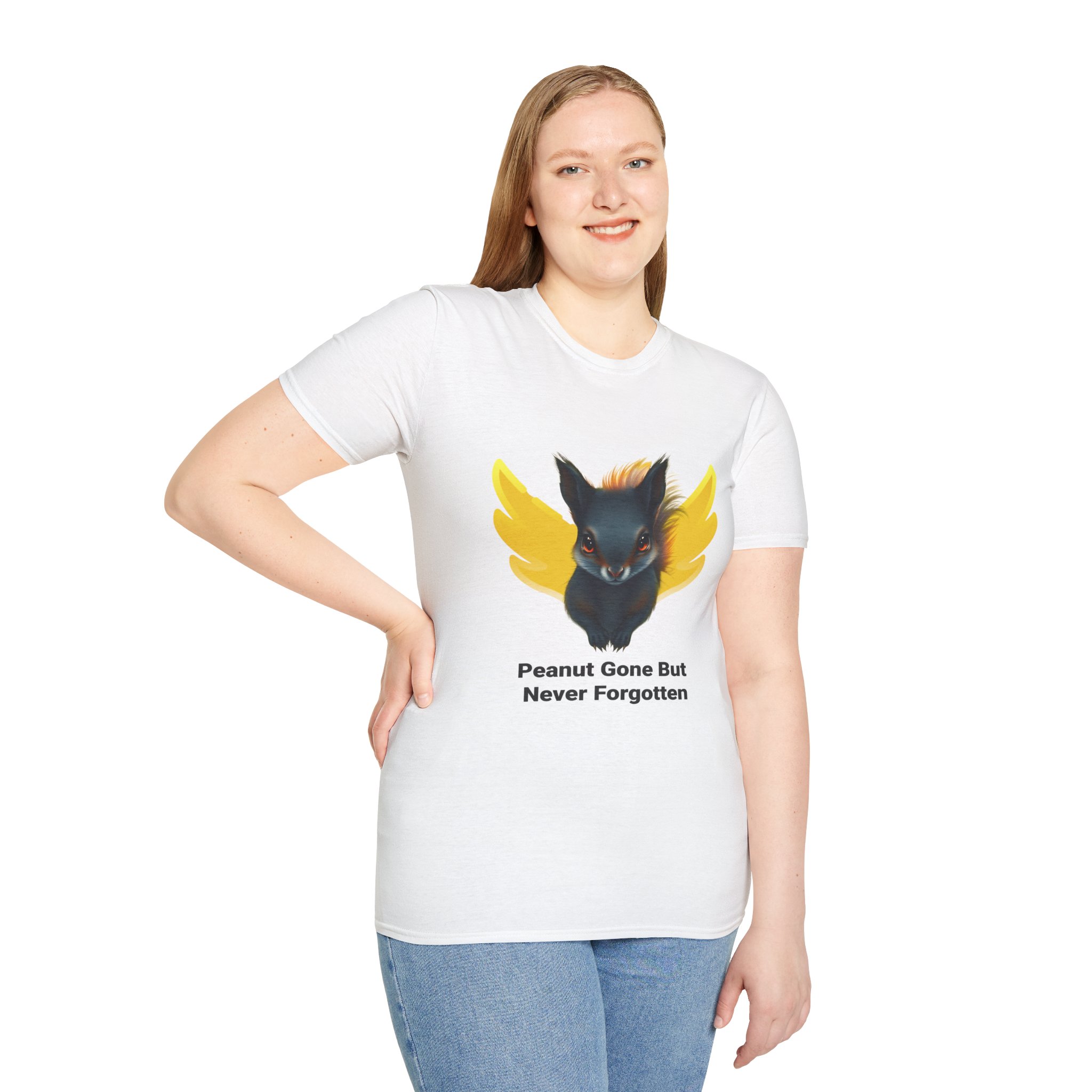 Peanut The Squirrel tshirt white